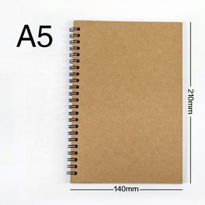 Cuaderno Espiral A5 Ecológico Personalizado, Diario de Negocios B6, Cuaderno de Ejercicios de Papel Kraft Grueso, Impresión de Logotipo para Regalos Promocionales - Product Image 2