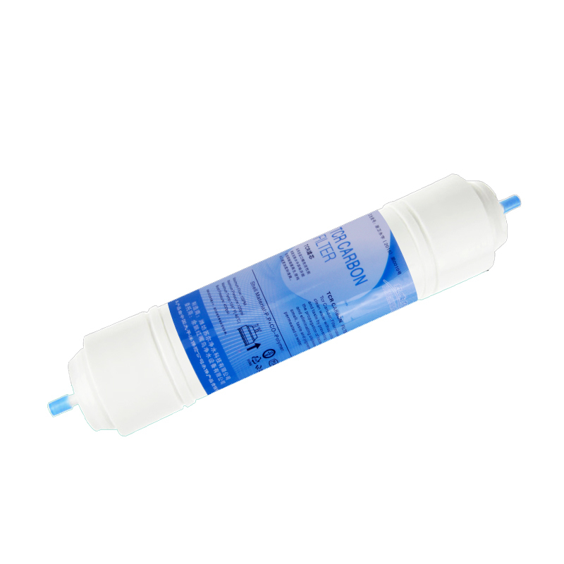 Matériau PP Raccord rapide T33 Charbon Actif De Coquille De Noix De Coco Post Filtres à Charbon Filtre À Eau Cartouche