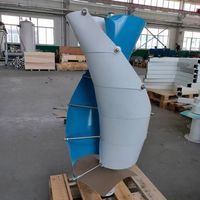 Éolienne à axe vertical, petit générateur d'énergie éolienne domestique pour l'alimentation énergétique à domicile