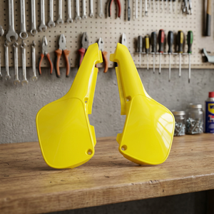 Pannelli laterali 102 gialli per Suzuki RM 60 2003-2004 accessori moto - Product Image 3