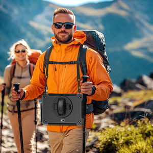 Para <span class=keywords><strong>Samsung</strong></span> <span class=keywords><strong>Galaxy</strong></span> <span class=keywords><strong>Tab</strong></span> <span class=keywords><strong>Active</strong></span> <span class=keywords><strong>Pro</strong></span> 5 X350, funda de 10,1 pulgadas 2025, película de pantalla integrada, funda para tableta con correa para el hombro - Product Image 3