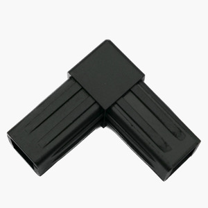 Connecteur en plastique à angle droit durable 1 à 6 voies, connecteur d'angle en plastique à 3 voies pour tubes carrés, raccords de tuyauterie en plastique moulé - Product Image 3