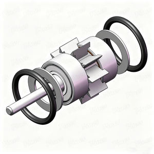 Rotor de cartucho de turbina para turbina <span class=keywords><strong>Dental</strong></span>, cojinete de turbina <span class=keywords><strong>Dental</strong></span> de aire <span class=keywords><strong>Dental</strong></span>, botón pulsador, Cartucho de pieza de mano de Rotor <span class=keywords><strong>Dental</strong></span> - Product Image 1