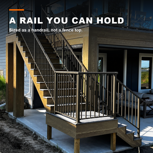 Aluminum Architectural Railing <b>Panels</b> Modern Outdoor Enclosures for Apartment Complexes Office Parks and Contractors - Product Image 2