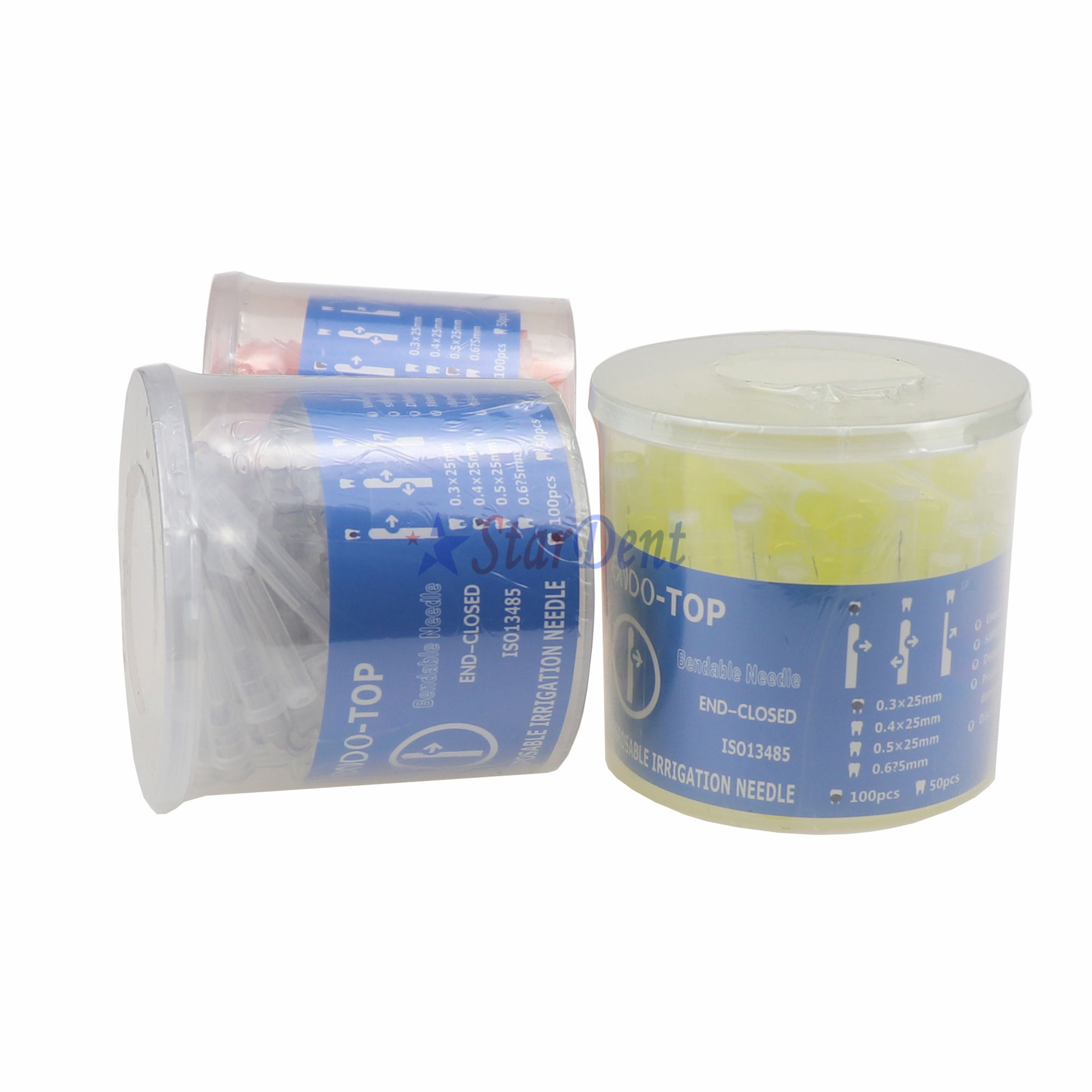 100 Pezzi Di Punta Per Ago Per Irrigazione Endodontica Dentale - Foto 5