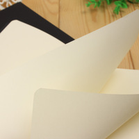 Nuevo Bloc de Notas A5 de Color Sólido, Papel Negro, 40 Hojas, Encuadernación Francesa, Anudado a Mano, para Dibujar, Escribir Bocetos y Notas