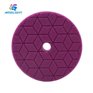 Unique Design Single Bevel Edge Rubik's Cube Pattern Car Polishing Pad Factory Price Auto Buffing Pads