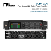 Amplificateur de puissance numérique 96K Dante DSP 4 canaux avec filtre FIR