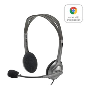 Casque micro filaire H SERIES H111 Stéréo Gris 981 000593 - Product Image 1