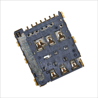 WECONN WL-SIM124-305-NA1 Connecteur de carte Nano SIM 6 broches + 1 H=1.24mm Push-Push avec interrupteur de détection, prise SMT résistante à la chaleur