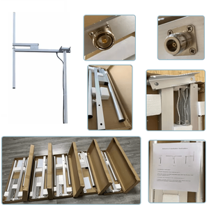 Antenne FM dipolaire en aluminium, antenne Yagi FM directionnelle avec connecteur N femelle/DIN 7/16 femelle L29 - Product Image 3