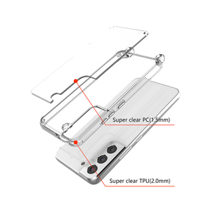 Étui de téléphone de luxe à bandoulière avec chaîne en métal doré, antichoc, fin de 1,5 mm pour 14 Pro Max - Product Image 6