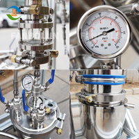 Extracteur botanique en boucle fermée de 1lb 2lb 5lb 10lb Machine d'extraction par solvant d'huile butane hexane