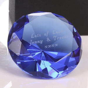 <span class=keywords><strong>Diamant</strong></span> <span class=keywords><strong>en</strong></span> <span class=keywords><strong>verre</strong></span> de <span class=keywords><strong>faux</strong></span> cristal transparent pour des cadeaux de mariage - Product Image 5