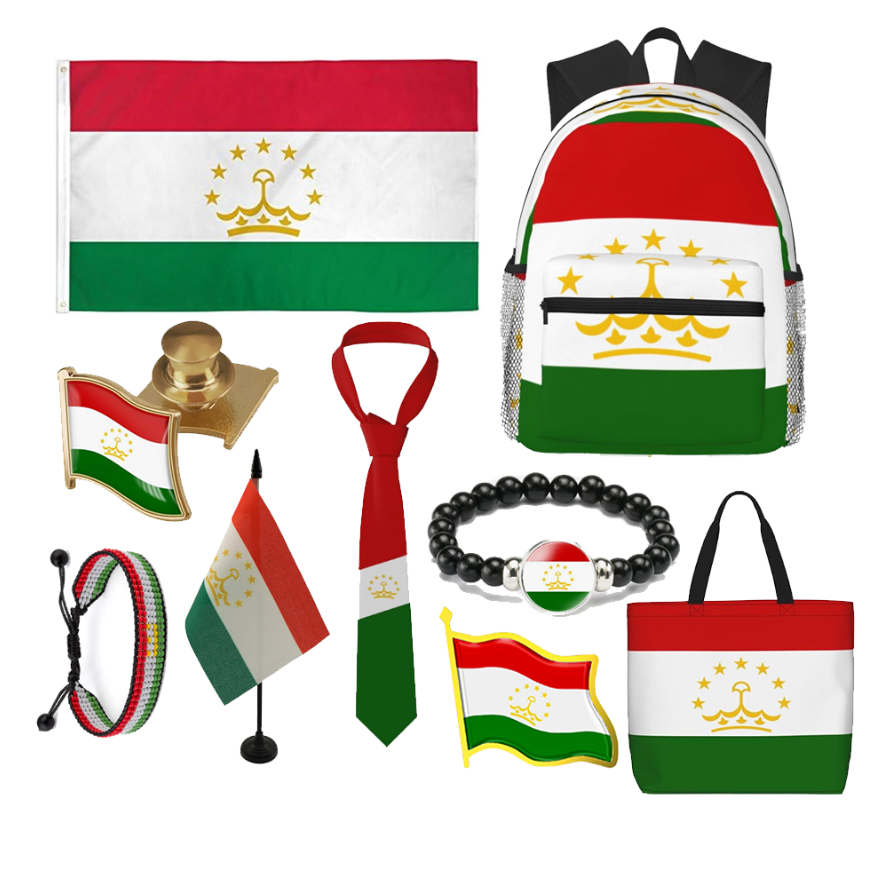 Tajikistan Flags