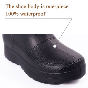 2025 hiver hommes EVA bottes de pluie isolées semelle épaisse léger anti-dérapant imperméable froid et neige Protection jours de pluie bottes - Product Image 6