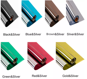 <span class=keywords><strong>Film</strong></span> miroir unidirectionnel anti-UV 99 %, isolation thermique, anti-explosion, <span class=keywords><strong>film</strong></span> teinté pour la confidentialité, auto-adhésif pour vitres <span class=keywords><strong>de</strong></span> maison - Product Image 2