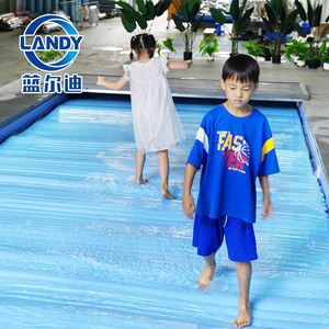 Couverture de <span class=keywords><strong>piscine</strong></span> d'hiver en PC, étanche IP68, résistante à l'usure et aux intempéries, lattes pour piscines - Product Image 3