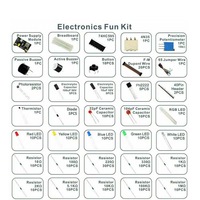 Kit de démarrage pour breadboard 830 points avec module d'alimentation MB-102, compatible Arduino UNO R3, pack de composants (en boîte)