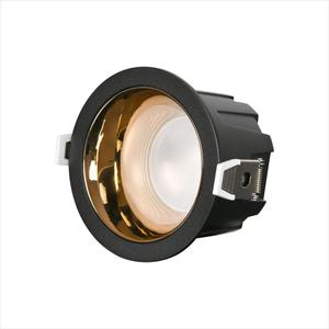 Plafonnier encastré LED blanc et noir en aluminium 3000K 4000K 6000K, panneau lumineux encastré AC110V 220V - Product Image 1