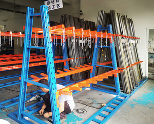 <span class=keywords><strong>Étagère</strong></span> à chevrons en porte-à-faux, <span class=keywords><strong>étagère</strong></span>s robustes, tubes de stockage <span class=keywords><strong>industriel</strong></span>, entrepôt, matériel, <span class=keywords><strong>étagère</strong></span>s empilables, <span class=keywords><strong>étagère</strong></span>s en aluminium - Product Image 6
