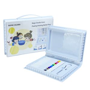 Juego de regalo de bolígrafo flotante mágico de pintura al agua para niños, borrable rotulador, bolígrafo de pizarra blanca - Product Image 1