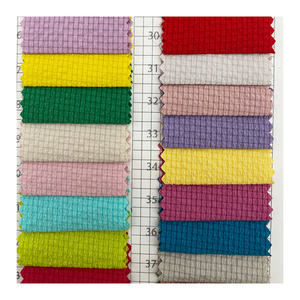 ผ้าแถบย่นย่นสำหรับเดรสเสื้อเชิ้ตผ้าแจ็คการ์ดมาใหม่ผ้าโพลีเอสเตอร์ T400 - Product Image 3