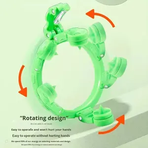Nouvel Éplucheur de Fruits Manuel Rotatif en Acier Inoxydable pour Usage Domestique, Éplucheur Rapide et Durable pour Pommes et Poires, en PP - Product Image 4
