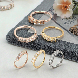 <span class=keywords><strong>Faux</strong></span> <span class=keywords><strong>nez</strong></span> <span class=keywords><strong>Piercing</strong></span> acier inoxydable CZ cerceau <span class=keywords><strong>nez</strong></span> anneau à la mode <span class=keywords><strong>Septum</strong></span> <span class=keywords><strong>Piercing</strong></span> corps bijoux pour les mariages - Product Image 5