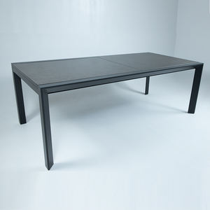 Mobilier d'extérieur <span class=keywords><strong>Table</strong></span> à rallonge en <span class=keywords><strong>aluminium</strong></span> pour <span class=keywords><strong>12</strong></span> <span class=keywords><strong>personnes</strong></span> Plateau en verre - Product Image 4