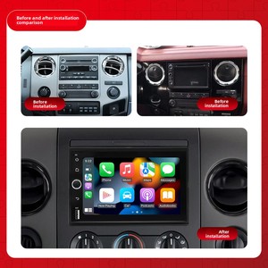 Autoradio GPS avec écran tactile <span class=keywords><strong>de</strong></span> 7 pouces, navigation Android, lecteur stéréo pour Ford F150 Explorer Expedition Mustang - Product Image 3