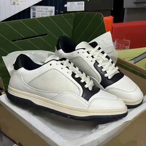 Zapatos de Skate de Cuero Genuino de Alta Calidad 2025, con Cordones, Transpirables, Casuales, para Hombre y Mujer, Estilo Juvenil para Caminar - Product Image 1