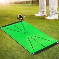 QTMAT tapis d'entraînement de Golf détection de balançoire tapis de frappe Mini Golf Portable mettre la pratique tapis de frappe tapis de Golf