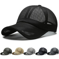 Gorra de Béisbol Deportiva para Hombre con Logotipo Personalizado, Estilo Coreano, Transpirable, de Malla Ajustable, para Primavera y Otoño