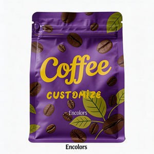 บรรจุภัณฑ์กาแฟแบบซองพิมพ์ลายตามสั่งขายส่ง ถุงโดយแพ็คแบบก้นแบน ซองกาแฟแบบก้นแบน - Product Image 6