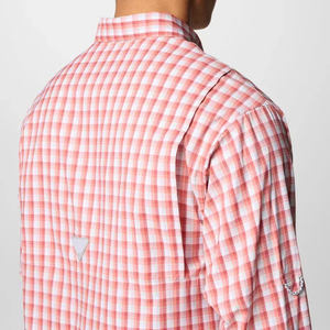 Camisa de pesca hawaiana de camuflaje para hombre con botones, de poliéster, con protección UPF 50 y SPF 50, con bolsillo. - Product Image 6