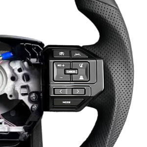 Volante Deportivo <span class=keywords><strong>de</strong></span> Cuero para Toyota Hilux, Fortuner, Camry, Land Cruiser, Corolla, Hiace 86, Mark X, Prado 120, <span class=keywords><strong>Yaris</strong></span>, Rav4 - Product Image 4