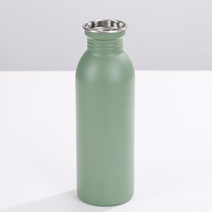 Botella <span class=keywords><strong>de</strong></span> agua <span class=keywords><strong>de</strong></span> acero inoxidable para ciclistas, recipiente <span class=keywords><strong>de</strong></span> agua estándar <span class=keywords><strong>de</strong></span> una sola pared, ideal para corredores, excursionismo, playa, pícnic, Camping, 18/8 - Product Image 3