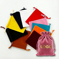 Sacs à poussière pour chaussures en velours et tissu de taille personnalisée pour la promotion Sacs à cordon en flanelle de grande capacité Pochette cadeau avec logo imprimé