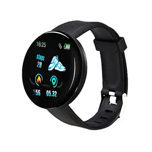 Moniteur de tension artérielle et de fréquence cardiaque Montre intelligente mobile <span class=keywords><strong>pas</strong></span> chère D18 - Product Image 1