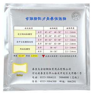 Palio-tenis de mesa clásicos CJ8000, de goma, cerca de la etapa media, rotura rápida + arco, pang - Product Image 4