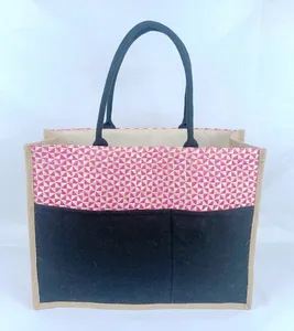 Resource Sustainable Beach Bag Paper Straw Bag Bulk Wholesale Straw Handle Bag with leather