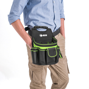 Có thể điều chỉnh vành đai thợ điện thợ mộc công cụ di động Kit lưu trữ túi eo không thấm nước <span class=keywords><strong>Pouch</strong></span> cho các công cụ điện - Product Image 2