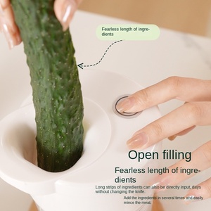 Wholesale Household Manual Small Meat <b>Multifunctional</b> <b>Vegetable</b> <b>Cutter</b> Garlic Stainless Steel Blades Sustainable Plastic - Product Image 6