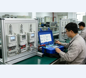 เครื่องวัดพลังงานไฟฟ้าแบบพกพา Henanmuchen 0.05 คลาส ความแม่นยำสูง เฟสเดียว 220V IP53 รับประกัน 1 ปี ทดสอบอัตโนมัติ - Product Image 4