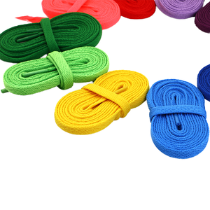 Lacci per Scarpe Sportive Colorati da 8mm in Poliestere per Sneakers e Scarpe da Allenamento - Product Image 1