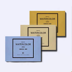 <span class=keywords><strong>Bloc</strong></span> <span class=keywords><strong>de</strong></span> <span class=keywords><strong>papier</strong></span> pour <span class=keywords><strong>aquarelle</strong></span> Meihui Art 140 lb 300 GSM 100% coton pour la peinture à l'<span class=keywords><strong>aquarelle</strong></span> et les médias humides - Product Image 1