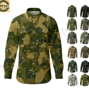 Chemise de pêche camouflage anti-UV respirante à séchage rapide, chemise de sport à manches longues pour homme, vêtements de pêche d'extérieur - Product Image 1