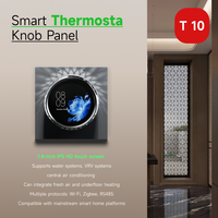 Termostato Inteligente con Pantalla IPS Grande y Fácil de Leer, Control por Aplicación Android, Habilitado para Wi-Fi, Centro de Control HVAC, Pantalla Táctil de <2 Pulgadas
