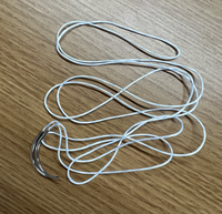 Fil de suture en fibre UHMWPE à surface lisse et haute résistance, non résorbable, tressé, pour chirurgie